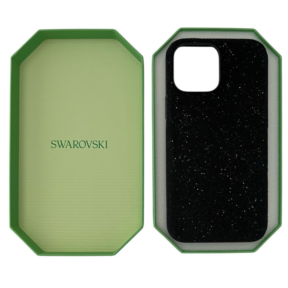 Swarovski Smartphone Case with Crystals - Black for iPhone 13 Pro Max